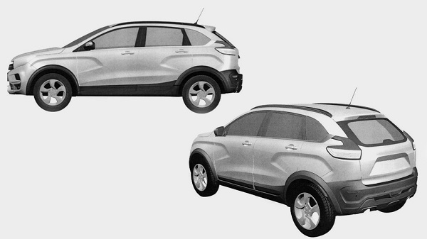 Наброски Lada X-Ray Cross