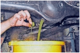 Замена масла в заднем мосту