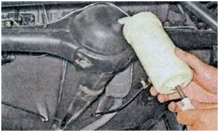 Замена масла в заднем мосте