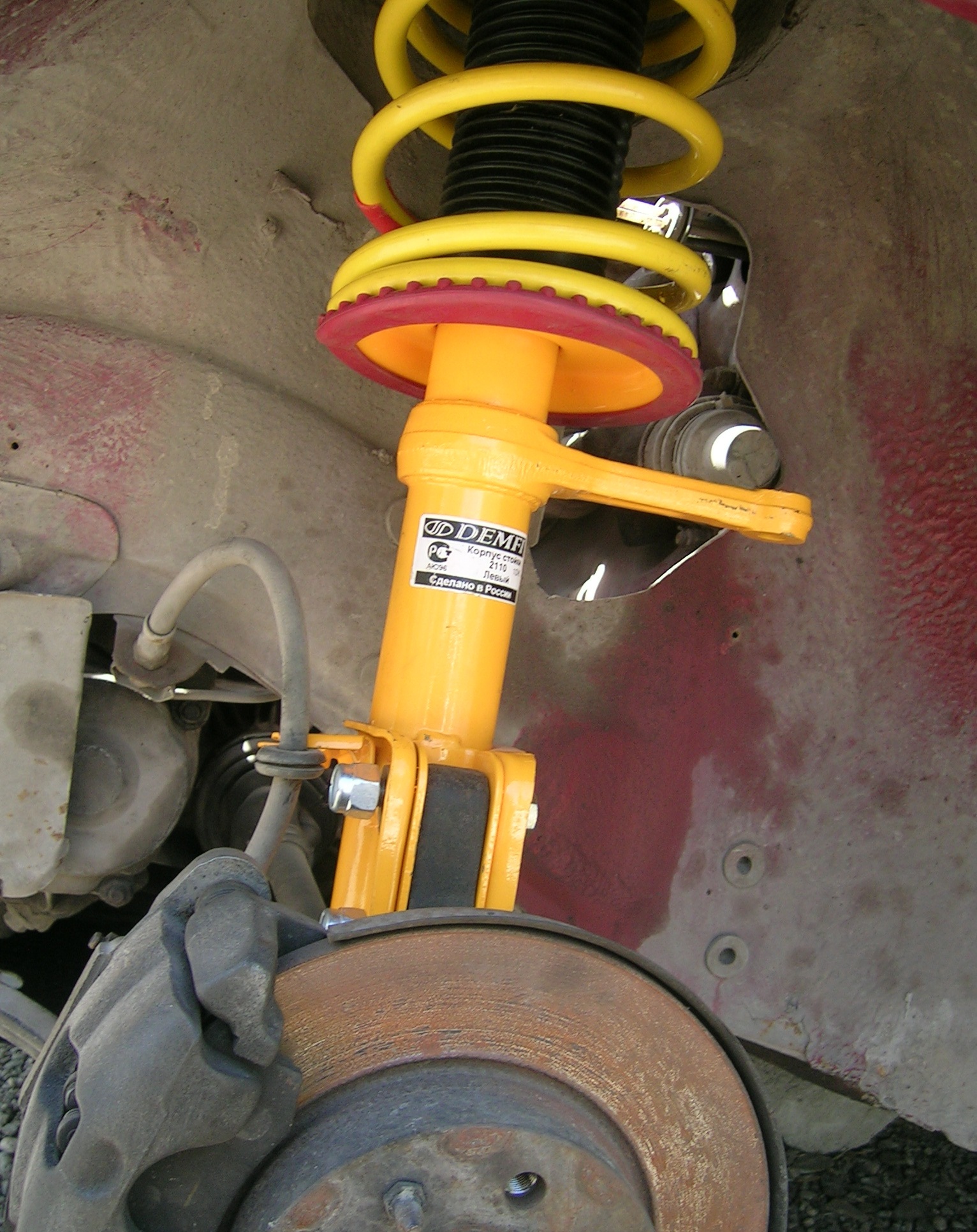 замена стоек